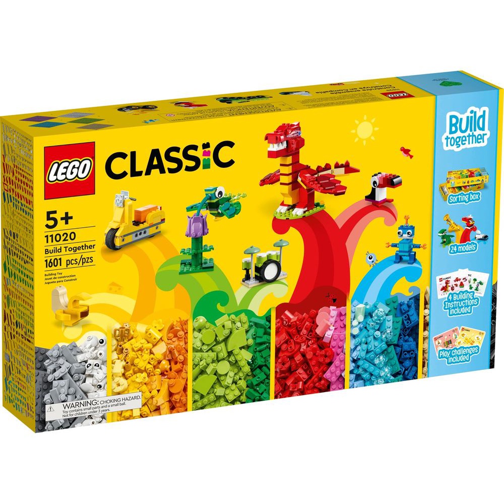 現貨 樂高 LEGO  Classic 經典系列 11020  一起拼砌 全新未拆 公司貨