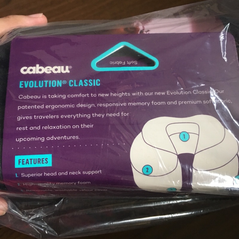 CABEAU Evolution Classic Pillow 經典記憶棉旅行頸枕