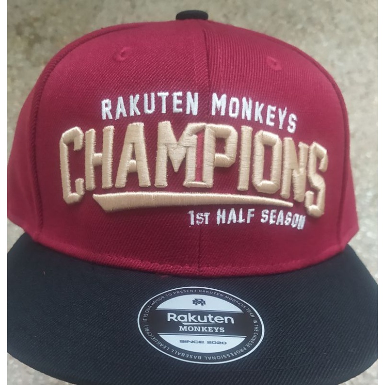 中華職棒樂天桃猿冠軍帽子棒球帽 蝦皮購物