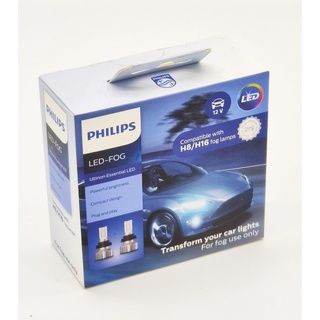 德國照明大廠 PHILIPS 飛利浦 H8 H16 Ultinon Essential 6500K LED 霧燈 燈泡