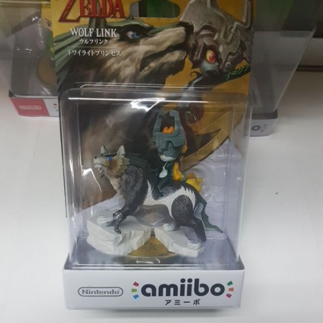 Nintendo switch Amiibo ZELDA 全新未拆 公仔 薩爾達傳說 林克狼  蒐藏