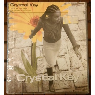 🎶 Crystal Kay 克莉絲朵·凱兒 -『こみちの花 ／小徑的花』日版單曲CD (全新品) ~ CK