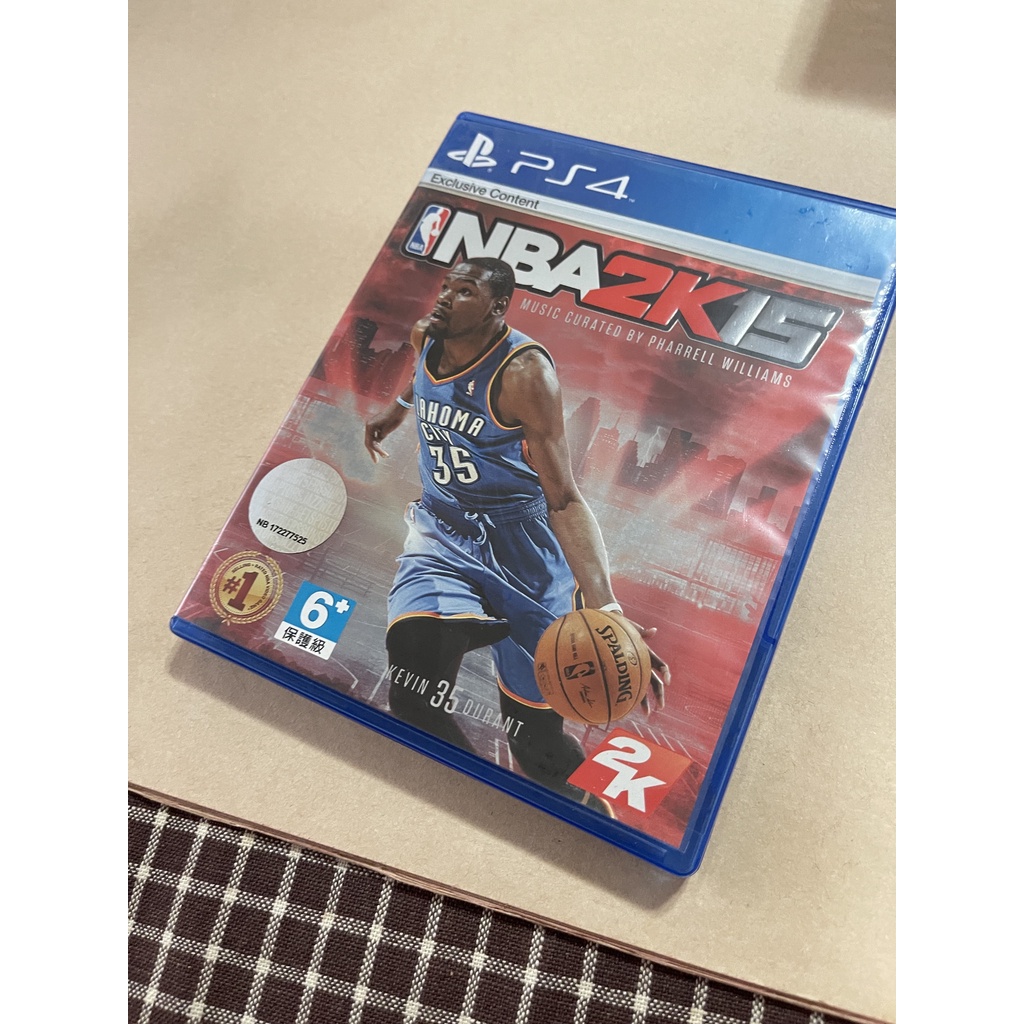 【二手遊戲片】NBA 2K15 PS4 中文版