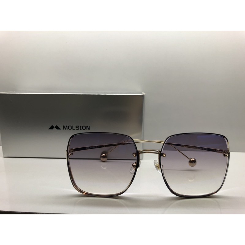 Molsion 陌森太陽眼鏡ms7100 B61 台灣代理商公司貨 蝦皮購物