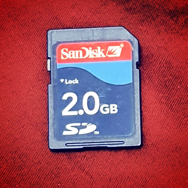 SanDisk SD 記憶卡 2GB