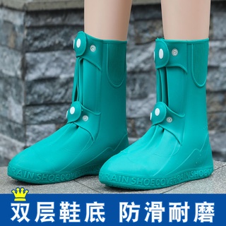 【台灣現貨 快速出貨】鞋套防水防滑雨天矽膠雨靴防雨戶外女加厚耐磨底下雨天腳套雨鞋套