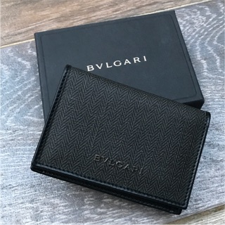 正品Bvlgari 寶格麗精品 名片夾/信用卡夾