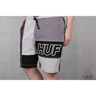 【HYDRA】HUF Vista Easy Short 拼接 Logo 短褲 棉褲【PT00106】