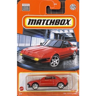 美泰matchbox火柴盒 1984 豐田 TOYOTA MR2 開燈 關燈