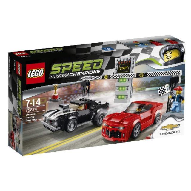 樂高 LEGO 75874 Speed 雪佛蘭大黃蜂直線加速賽 二手美品 有書有盒 現貨 lego75874