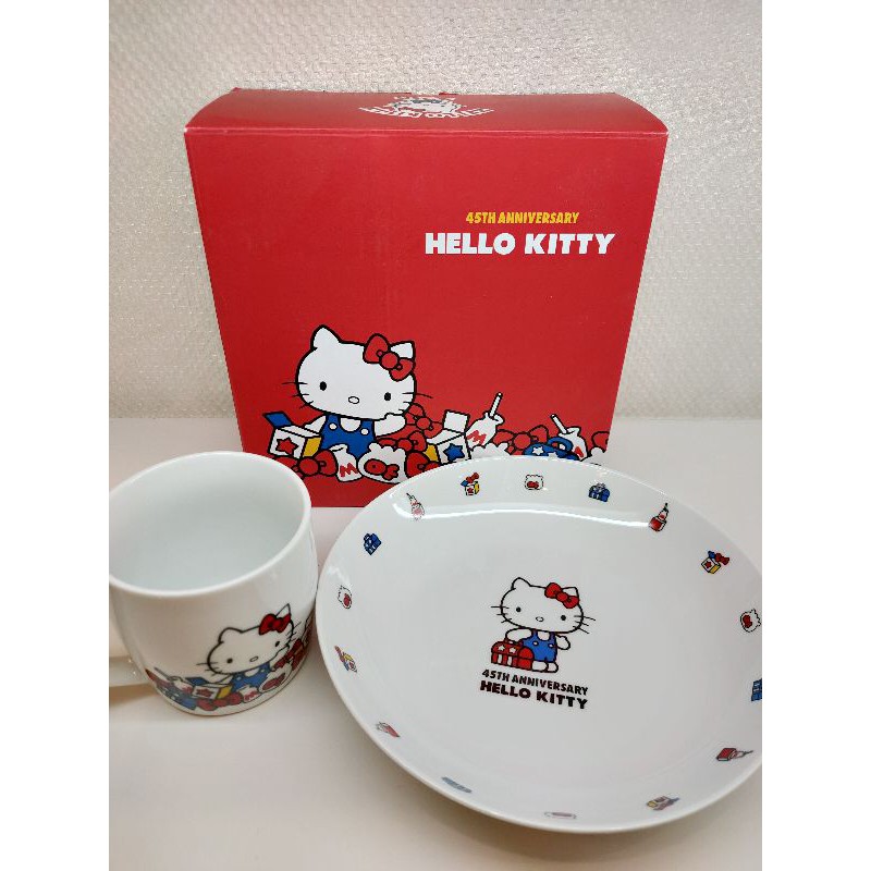 45th Hello Kitty杯盤組