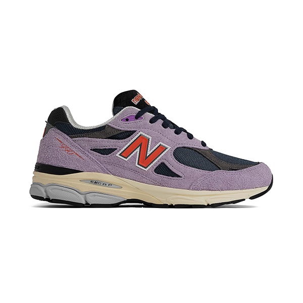 【NEW BALANCE】NB 990 v3 復古鞋 休閒鞋 英美鞋 美製 D楦 紫黑 男鞋 -M990TD3