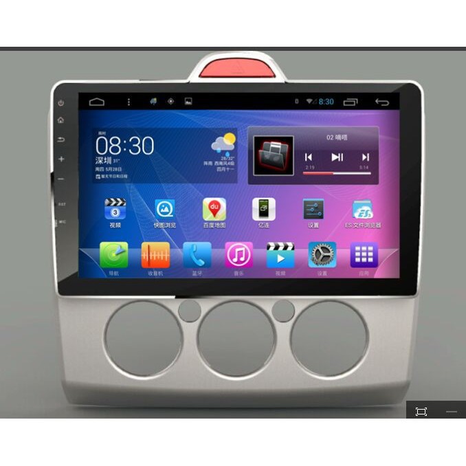 FORD MK2 FIESTA-FOCUS-MONDEO  10.2吋觸控螢幕安卓多媒體主機 內建藍芽+導航+安卓三合一