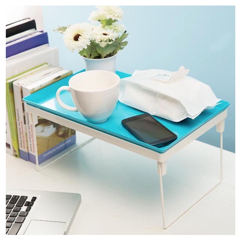 簡易款置物架臨時懶人置物架床邊桌小茶几懶人桌筆電平板桌
