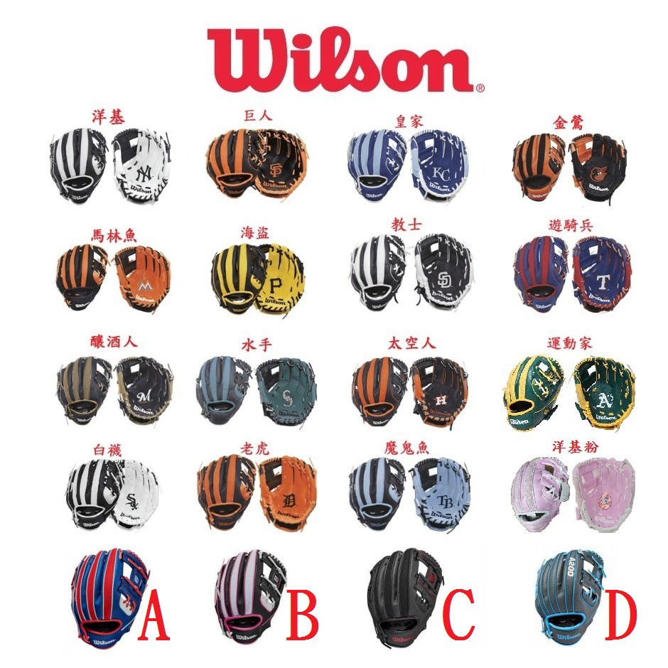 WILSON LS 棒球 壘球 小孩 兒童 幼童 手套 正手 反手 接球 手套 棒球手套 壘球手套