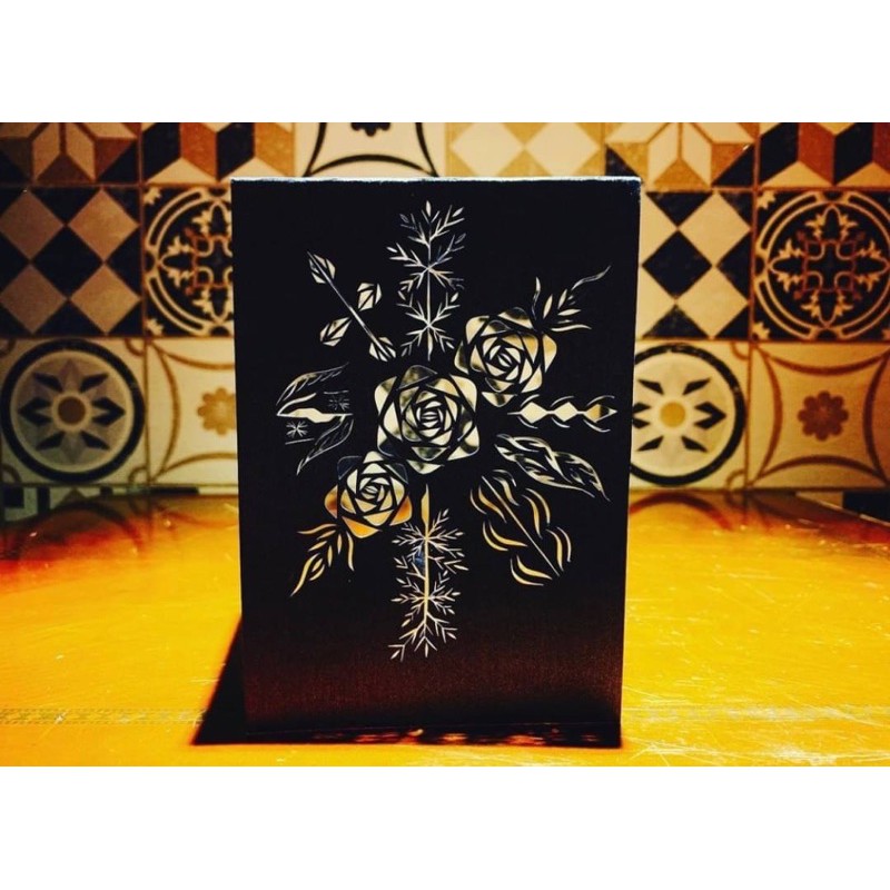 Flower Time手工雕刻卡片 花時logo款 熱賣款 蝦皮購物