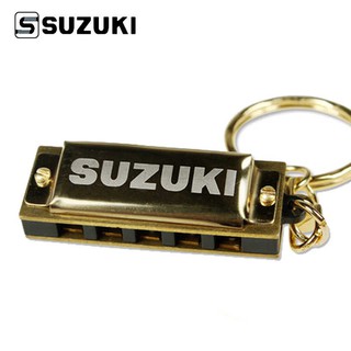 【三木樂器】鈴木 SUZUKI MINI HARMONICA 5孔 10音 迷你口琴 兒童口琴 鑰匙圈 吊飾 項鍊