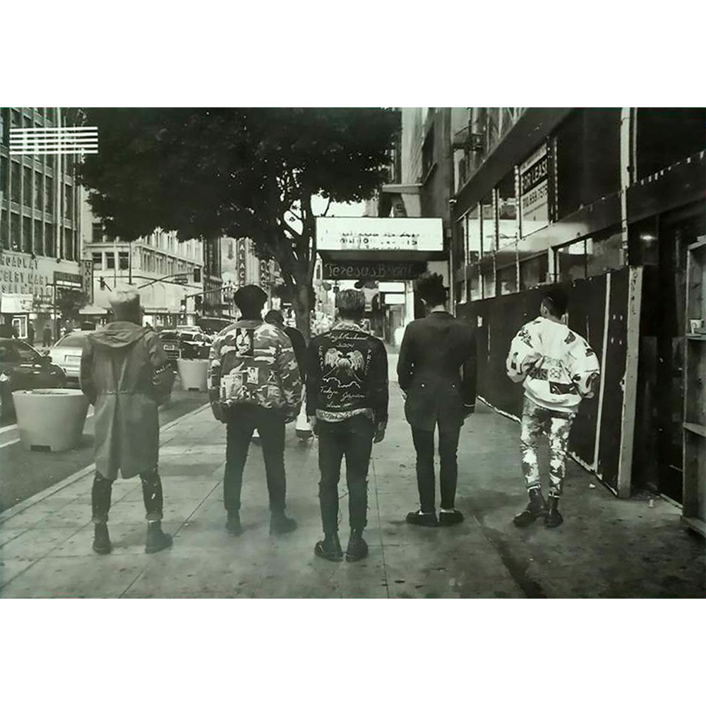 Kpop BIGBANG Official Poster MADE M GD Tae Yang TOP Dae Sung