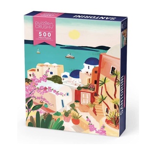 現貨puzzle Crush Santorini - Greek Island 500片 拼圖