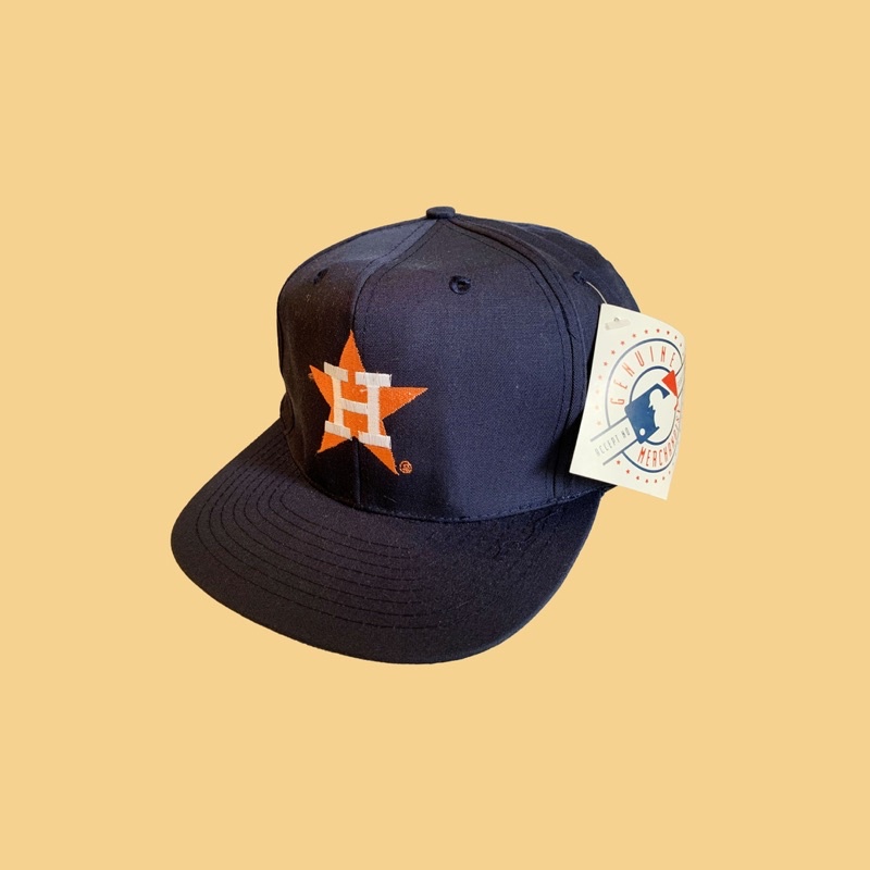 JCI：Vintage 90s MLB 休士頓 太空人隊 棒球帽 / 嘻哈 / SnapBack / 古著