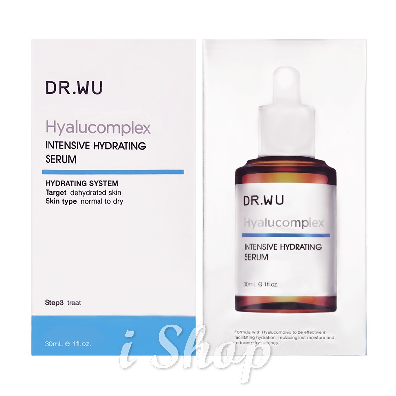 DR.WU Hyalucomplex Intensive Hydrating Serum 玻尿酸保濕精華液（30ML）