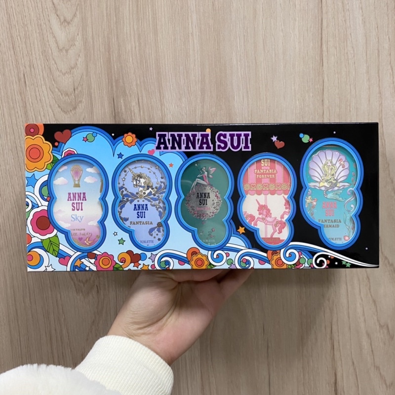 ANNA SUI 摩登迷你小香禮盒5入 全新正品