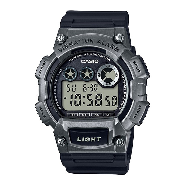 【奇異SHOPS】CASIO 震動提示多功能電子錶 W-735H-1A3