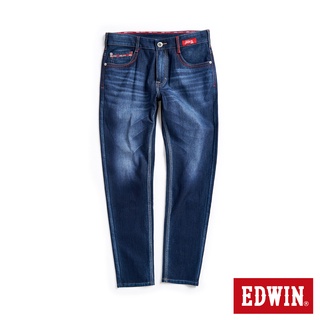 EDWIN 東京紅360°迦績彈力機能極窄管牛仔褲(拔淺藍)-男款