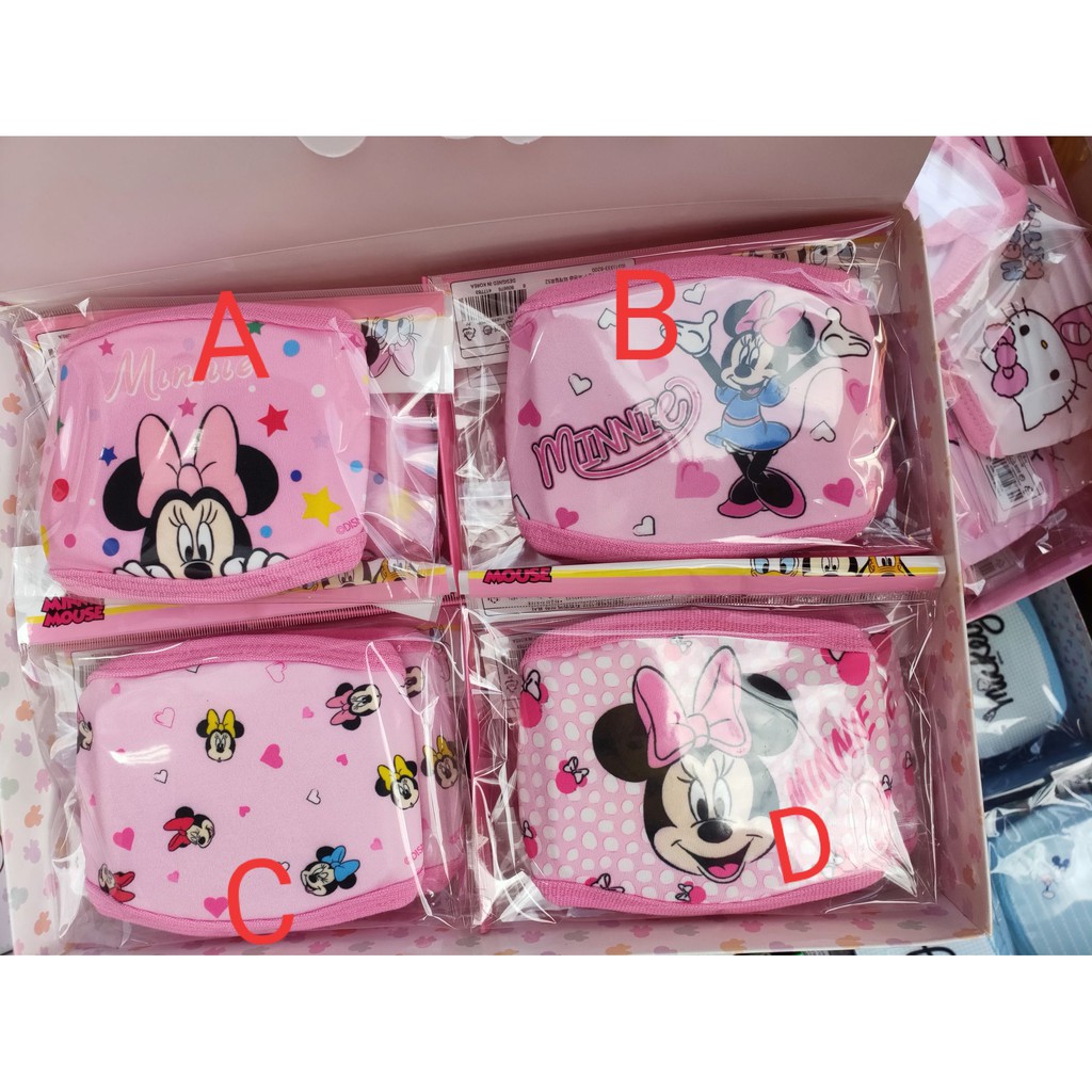 「現貨」韓國代購兒童可水洗口罩 米妮系列 迪士尼