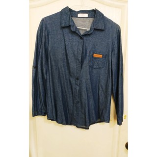 百搭牛仔襯衫外套，輕薄透氣好穿搭［全新］ denim jacket