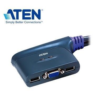 ATEN 2埠 USB KVM 多電腦切換器/切換器 CS62U 台南PQS