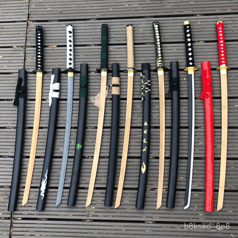 居合道木刀帶鞘唐橫刀木質日本劍道武士刃武器訓練習拔刀竹刀木劍 蝦皮購物