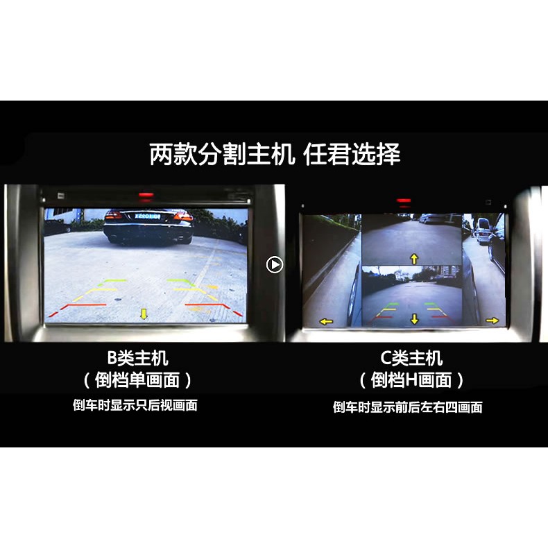 SC-DVR 迷你行車載錄像機前後左右都有的四眼行車記錄器