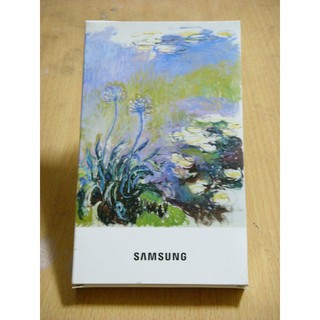 Samsung 全新原廠盒裝 莫內畫作 百子蓮 皮套 S5830/S5570 專用 手機保護套