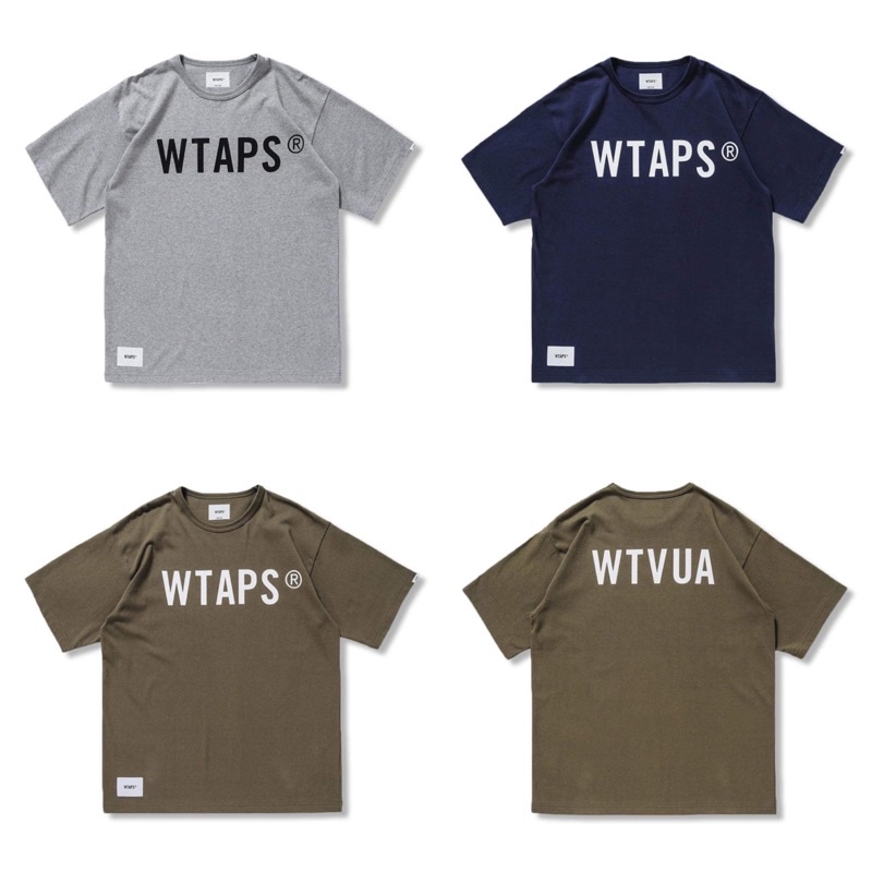 【戽斗本事🌛】 WTAPS 21SS BANNER WTVUA LOGO 短踢