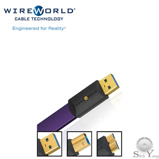 Wireworld 美國 Ultraviolet 8 USB 3.0 數位訊號線 A to B 1米 公司貨