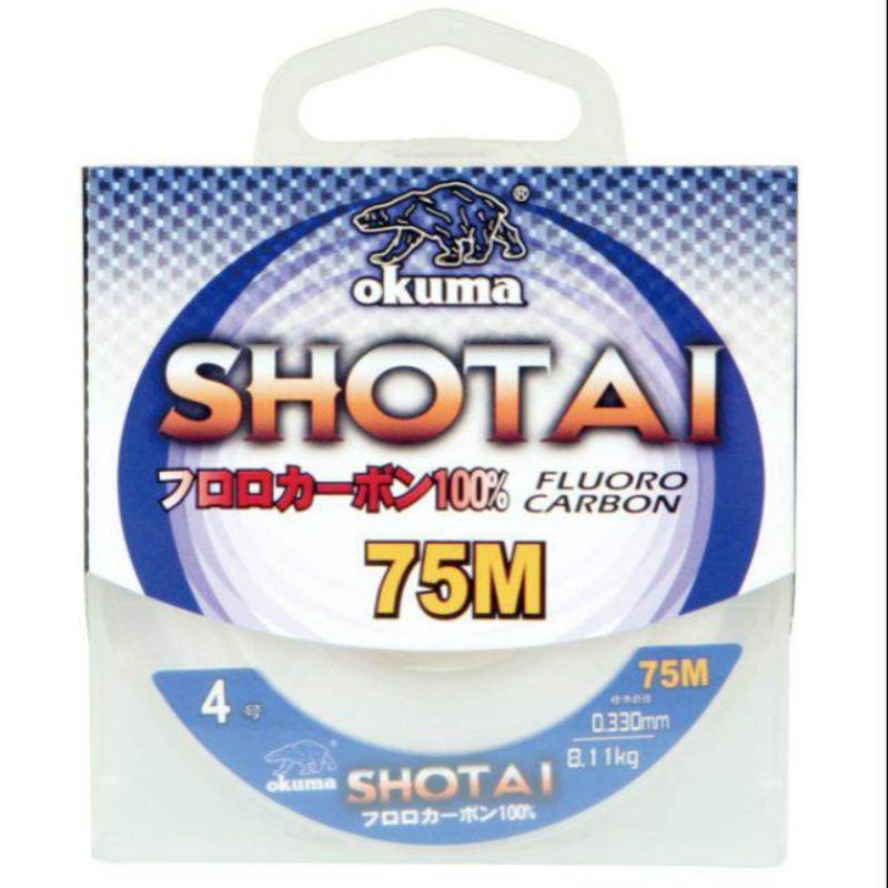 🎈萌妹小舖 okuma 水態 SHOTAI  碳纖線 75M