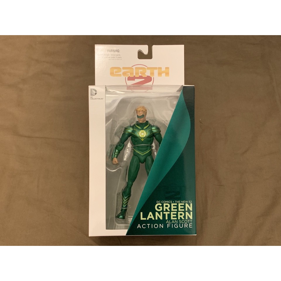 DC Collectibles Earth 2 系列 6.75吋 綠光戰警 綠燈俠 (非 超人 蝙蝠俠 水行俠)