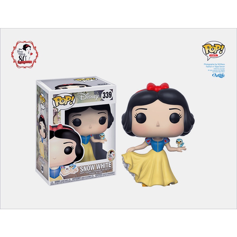 Artlife ㊁ FUNKO POP VINYL Disney Snow White 80TH 迪士尼 白雪公主
