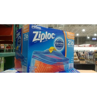 <新包裝>特價145元 Ziploc 密保諾 雙層夾鏈 冷凍保鮮袋 (54入/1盒)
