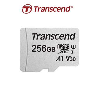 【Transcend 創見】256G MicroSD 附轉卡 記憶卡 UHS-I U3 V30 A1 300S