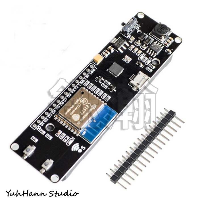 【鈺瀚網舖】WEMOS ESP-WROOM-02 D1 mini wifi 模組 esp8266+18650電池盒