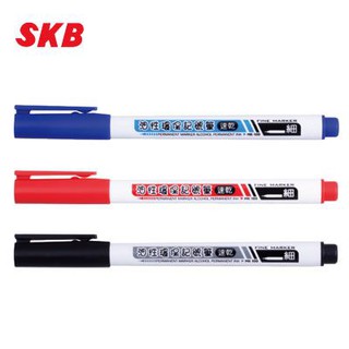 SKB MK-100 速乾型細字 油性環保記號筆 奇異筆 油性筆 1.0mm