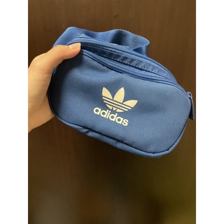 二手愛迪達Adidas腰包 藍色