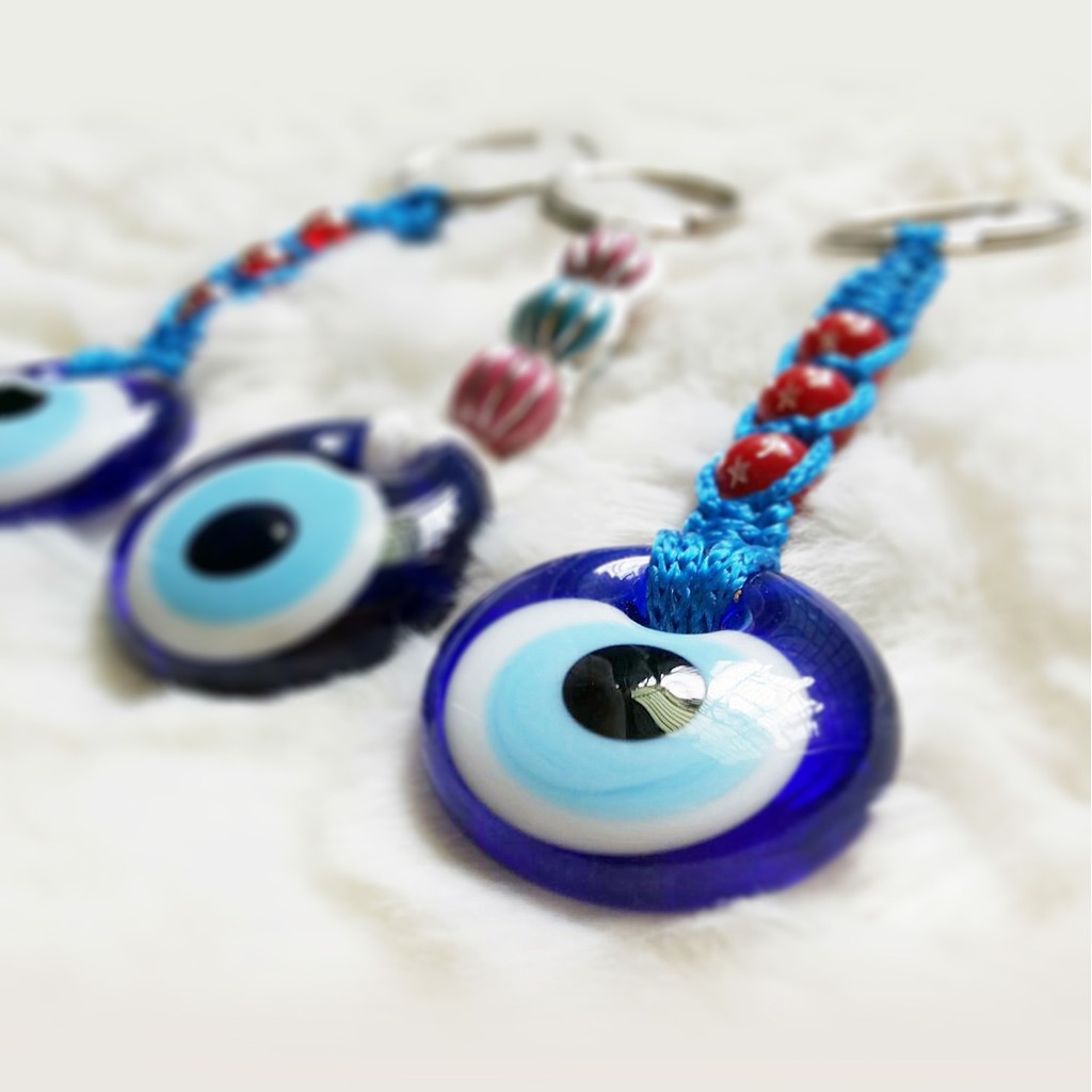土耳其藍眼睛鑰匙圈 / 特洛伊木馬