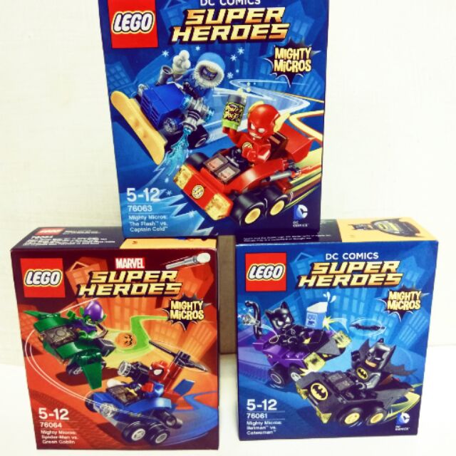 LEGO 超級英雄 76064+76061+76063,3盒合售