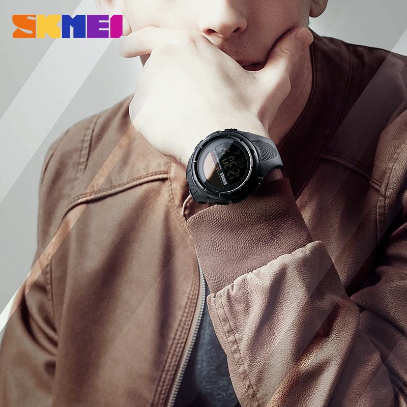 其羽商貿SKMEI 1405 時刻美 男士運動手錶 腕錶 電子錶 多功手錶 太陽能充電 鬧鐘 太陽能防水學生錶