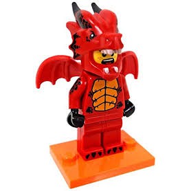 全新 樂高 LEGO 71021 18代 人偶包 7 紅龍裝男 Dragon Suit Guy