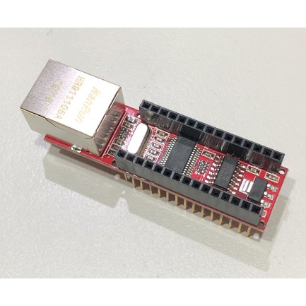 《654》Nano ENC28J60 shield 乙太網路擴展板 Ethernet Arduino 8051 網路模組
