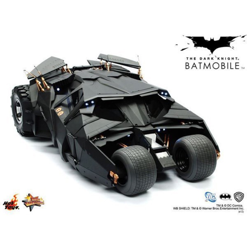 ★便宜出清★ Hot Toys MMS69 《 蝙蝠俠 黑暗騎士 》 1/6 比例 蝙蝠車 含專屬壓克力展示箱
